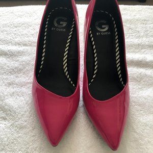 Size 10 Hot Pink Guess Pumps